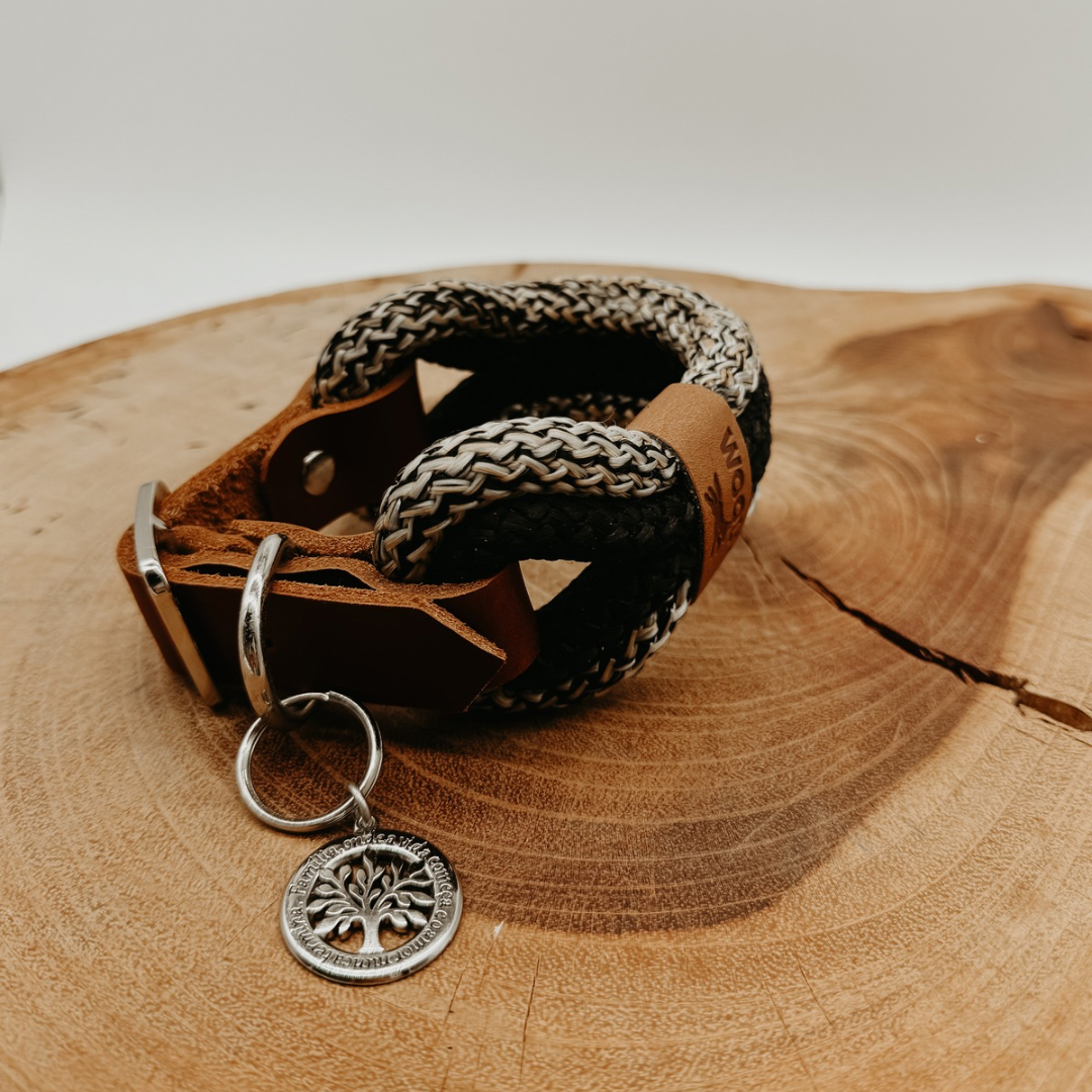 Coleira para cachorros Serenity (pronta entrega) Black Luxury