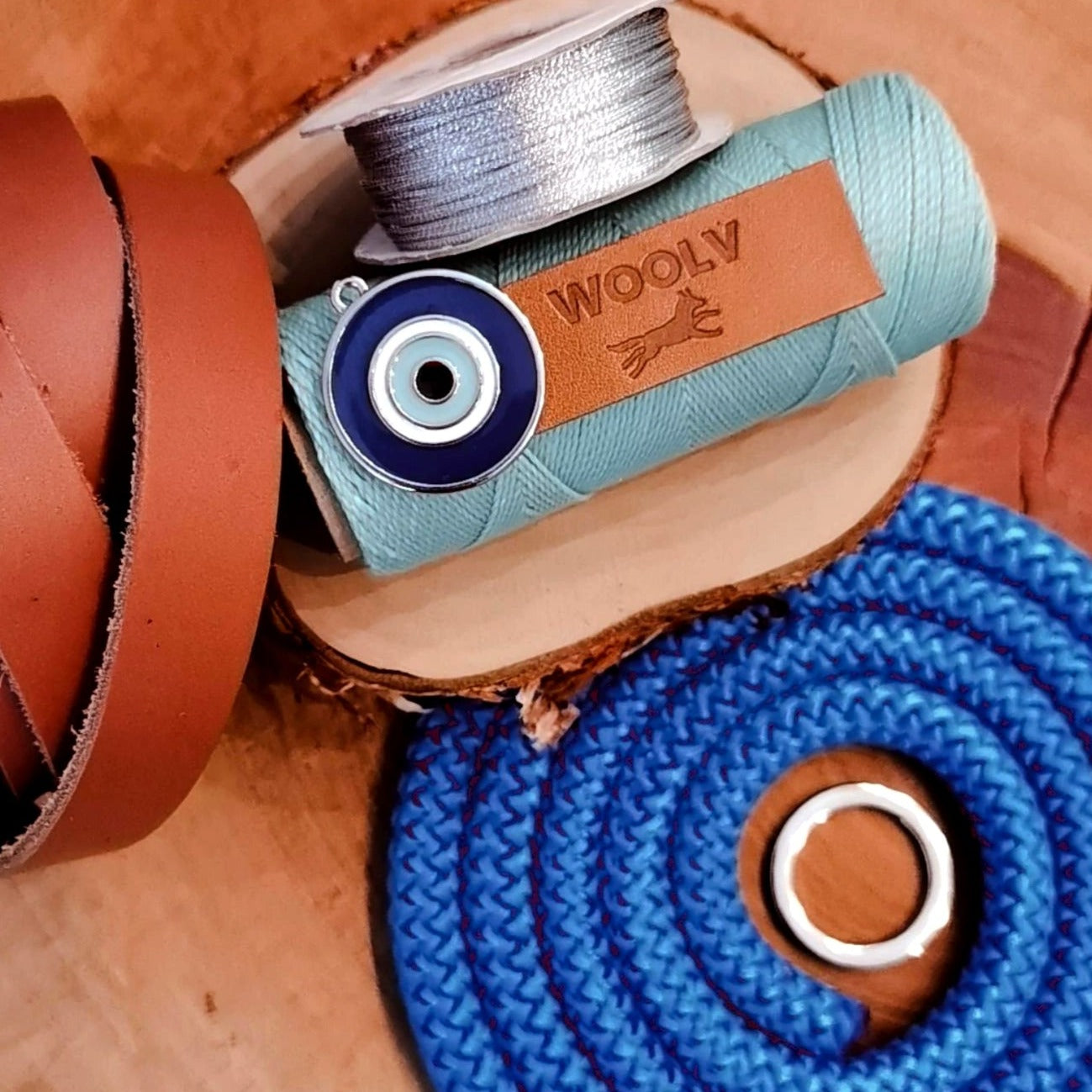 Conjunto Lagoon | Coleira e Guia para cachorros